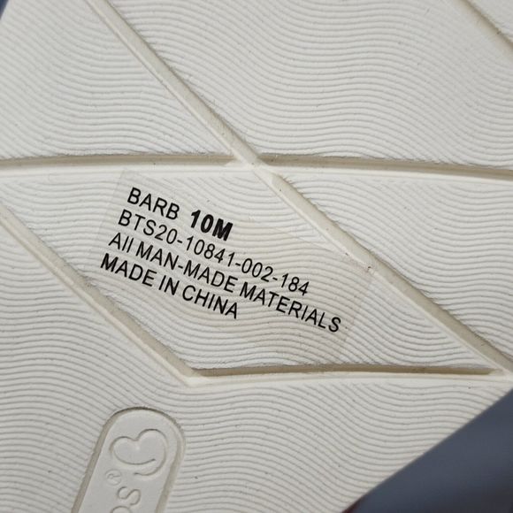 Baretraps Barb Wedge Sandals Size 10 M Chili Red Round Toe Slip On Slide - Picture 10 of 14